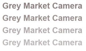 Grey Market Camcorder