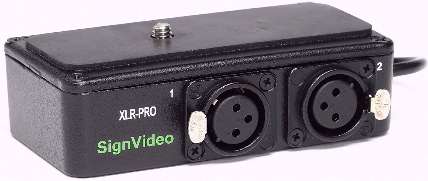 XLR Adaptor Cannon Mini plug