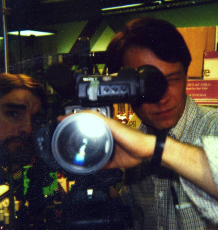 Professional cameraman