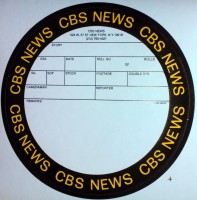 CBS Film label (liminted supply)