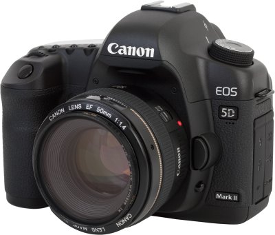 Canon 5D Mark II with 50MM lens