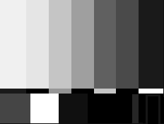 Correct Color Bars without Color