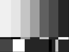 Incorrect Color Bars without Color