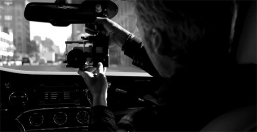 Bentley film via iPhone