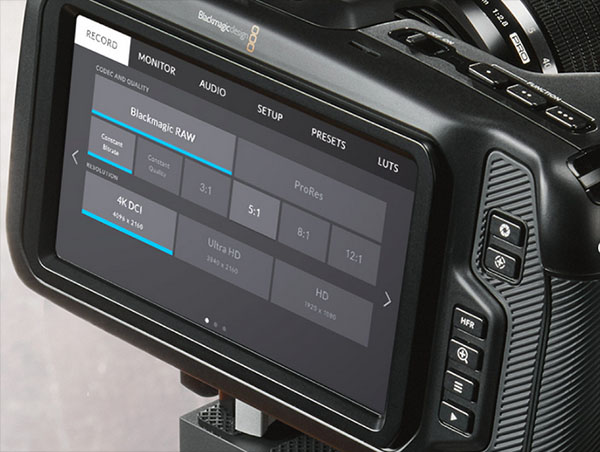 Blackmagic Pocket Cinema Camera 4K