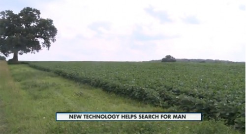 Drone finds elderly man lost for three day.s