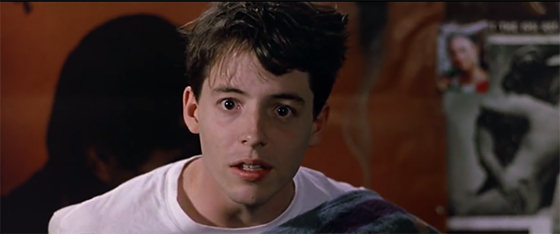 Fourth Wall in Ferris Bueller
