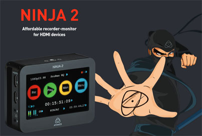 Atomos Ninja 2 Captures Pro Res/DNxHR for under $300