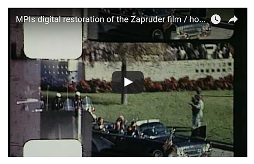 restoration of the zapruder film