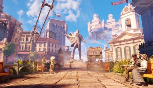 The City of Columbia in the game BioShock Infinite