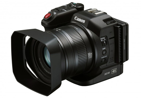 Canon XC10 Shoots 4K Video