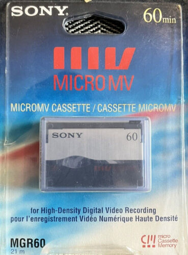 smallest videotape micromv